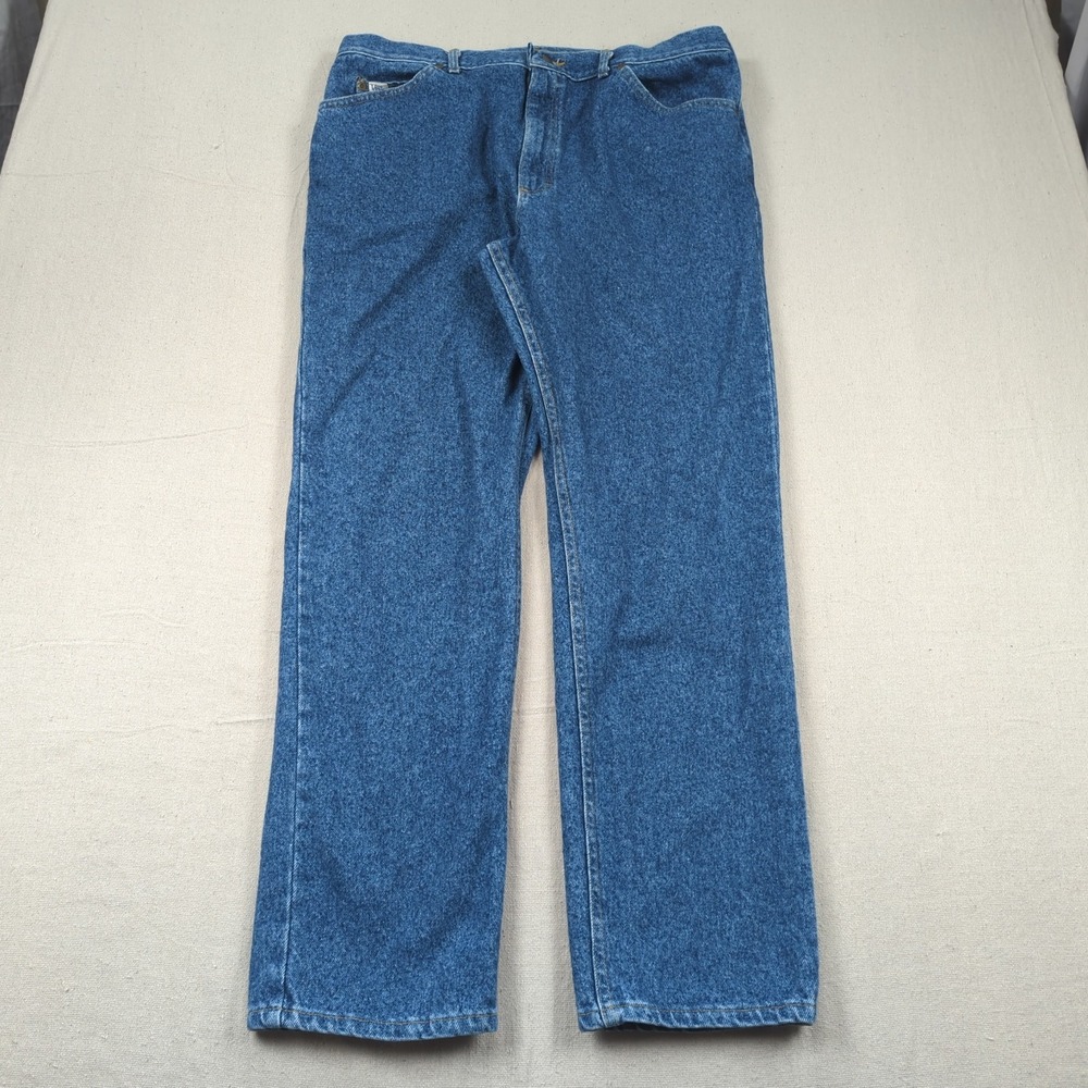 Vintage Lee Jeans Mens 40x32 Blue‎ Union Made in USA